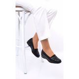 Ern Shoes Kadın Tam Ortopedik Anne Ayakkabısı Siyah Renk ile Rahat Adımlar Sunar