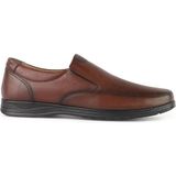 Ern Shoes Pabucistan Deri Tam Erkek Günlük 47-48-49 Numara Ayakkabı - Açık Taba