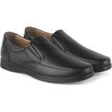 Ern Shoes Pabucistan Hakiki Deri Tam Ortopedik Erkek Günlük 47-48-49 Numara Ayakkabı - 00-Siyah
