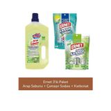 Ernet 3lü Temizlik Seti (Ernet Arap Sabunu 1 Lt+Ernet Çamaşır Sodası 2 Kg+Ernet Karbonat 1,5 Kg)