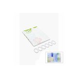 Ernet Group ÇİF KANAT PVC BANYO PERDESİ 2 PARÇA X 90X180CM - 12 HALKALI 606932662000006