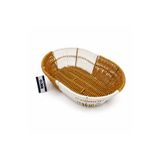 Ernet Group OVAL HASIR K.RENGİ - BEYAZ EKMEK SEPETİ 28X20CM 606Gok22384900006