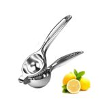 Ernet Group Profesyonel Paslanmaz Çelik Limon Sıkacağı, Manuel Narenciye ve Limon Presi, Ergonomik Kollu, Kolay 8000025771567836700006