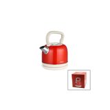 Ernet Group RETRO KIRMIZI NOSTALJİ DEMLİK MODEL ÇELİK KETTLE SU ISITICI 2.2LT 1800W GİZLİ RESİZTANS SK-8035 606Gok11206700006