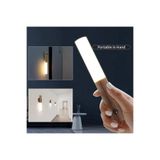 Ernet Group Sensörlü Usb Şarjlı Mıknatıslı Taşınabilir Duvar Aplik Masa Lambası Ahşap Görünümlü Gün Işığı 60689GTA1805000006