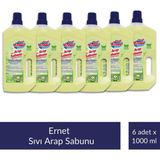 Ernet Sıvı Arap Sabunu 1 Lt x 6 Adet - Sarı