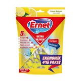 Ernet Ultra Hijyen Limon Bahçesi 50 gr Klozet Blok (4 adet)