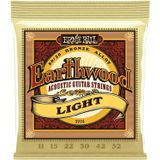Ernie Ball 2004 Earthwood Light 80/20 Bronze Takım Tel Akustik Gitar