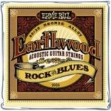 Ernie Ball 2008 Earthwood 80/20 Bronze Rock and Blues Akustik Gitar Teli (10-52)