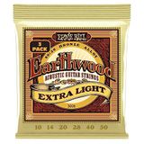 Ernie Ball Akustik Gitar Telleri - Extra Light 80/20 Bronze, 10-50 tel kalınlığı