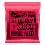 Ernie Ball Burly Slinky Nickelwound Elektro Gitar Telleri 3'lü Paket, Ölçü 11-52