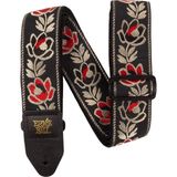Ernie Ball Classic Jacquard Gitar/bass Askısı - Noble Rose - Renkli