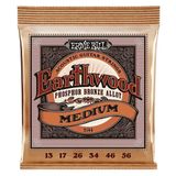 Ernıe Ball Ernie Ball P02144 - Earthwood Medium Phosphor Bronze 13-56 Akustik Gitar Teli