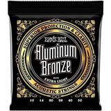 Ernie Ball Ernie Ball P02570 Aluminum Bronz Extra Light 10-50 Akustik Gitar Tel Seti