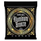 Ernie Ball Hafif Alüminyum Bronz Akustik Gitar Telleri, ölçü 11-52