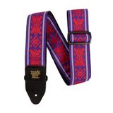 Ernie Ball Jacquard Weave Gitar Askısı Kalıbı: Floş Royal Kırmızı