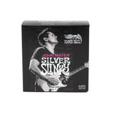 Ernie Ball John Mayer Silver Slinky Nikel Sarılı Elektro Gitar Telleri 6'lı Paket 10,5-47 Ölçü