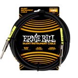 ERNIE BALL Klasik Sessiz Enstrüman Kablosu 18Ft - Siyah