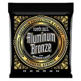 Ernie Ball Orta Hafif Alüminyum Bronz Akustik Gitar Telleri, ölçü 12-54