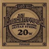 Ernie Ball P01820 .020 Earthwood Fosfor Bronz Sargılı Akustik Tek Tel
