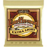 Ernie Ball P02006 Extra Light Akustik Gitar Teli 10-50 80/20 Bronze Alloy Menşei: ABD