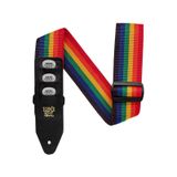 Ernıe Ball P04188 Gitar Askısı Pena Yuvalı Pickholder Strap Rainbow