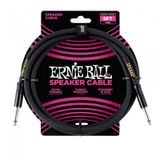 Ernie Ball P06072 6FT 1.80 m Siyah Düz Kabin Kablosu