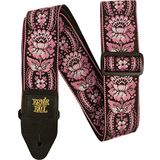 Ernie Ball Pembe Orleans Jakarlı Gitar Askısı