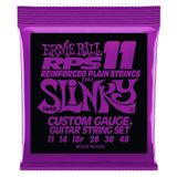 Ernie Ball Power Slinky RPS Nikel Yara Elektro Gitar Telleri, Ölçü 11-48