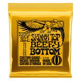 Ernie Ball Skinny Ball Beefy Bottom Slinky Nickel Wound Elektro Gitar Telleri, Ölçü 10-54