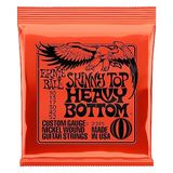 Ernie Ball Skinny Top Heavy Bottom Slinky Elektro Gitar Teli - Kalınlık 10-52