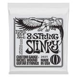 Ernie Ball Slinky 8 Telli Nikel Yara Elektro Gitar Telleri, Ölçü 10-74