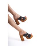 ERNİLA SHOES HAKİKİ DERİ KADIN TAKUNYA TERLİK