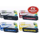 Ero Print 046H / Canon I-Sensys LBP653CDW Için 4 Renk Çipli Muadil Toner Set