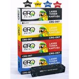 Ero Print Canon CRG-067 Muadil Toner - 1350 Sayfalık - 4 Renk Toner Set