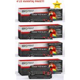 Ero Print Canon I-Sensys X1440I Çipsiz Muadil Toner - 3000 Sayfalık - 4'lü Avantaj Paket - Siyah