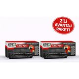 Ero Print Canon Mf 3010 Muadil Toner - 2'li Avantaj Paket - Siyah