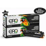 Ero Print Canon MF-746CX Siyah Muadil Toner - 2400 Sayfalık Çipsiz Toner - 2'li Avantaj Paket