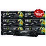 Ero Print CRG-051 / Canon I-Sensys MF-267DW Muadil Toner - 6'lı Avantaj Paket