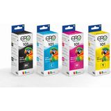 Ero Print Epson 101 Muadil 4 Renk Mürekkep Set