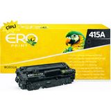 Ero Print Hp 415A - W2032A Muadil Toner - 2100 Sayfalık Çipli Sarı Toner