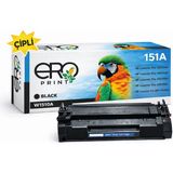 Ero Print Hp W1510A - 151A Çipli Muadil Toner - 3000 Sayfalık