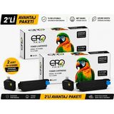 Ero Print Kyocera Ecosys M6535 Siyah Muadil Toner - 2'li Avantaj Paket