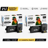 Ero Print TK-5230K Kyocera Ecosys P5021CDN Siyah Muadil Toner - 2'li Avantaj Paket