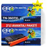 Ero Print TN-3607XL / Brother MFC-L5710DN Çipli Muadil Toner - 2'li Avantaj Paket