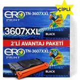 Ero Print TN-3607XXL / Brother HL-L5210DN Çipli Muadil Toner - 2'li Avantaj Paket