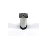EROĞLU 4 Adet Metal Baza Dolap Ayağı 5 Cm Krom (vidalar Dahil)