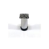 EROĞLU 4 Adet Metal Baza Dolap Ayağı Krom 15 Cm (vidalar Dahil)