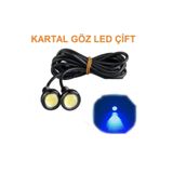 EROĞLU Ayna Altı Ice Blue Led Kartal Gözü Gündüz Farı Eagle Led Civatalı