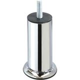 Eroğlu Çap 42 Metal Bingolu Baza Ayağı M10 Saplamalı Krom 6 cm - Mobilya Hırdavatı